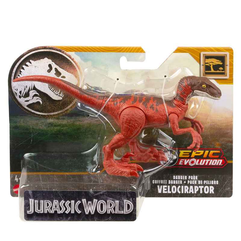 Mattel Jurassic World Νέα Βασική Φιγούρα Epic Evolution G Velociraptor