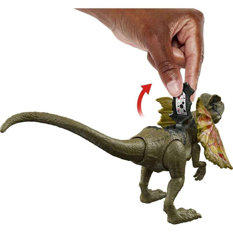 Mattel Jurassic World D Νέοι Δεινόσαυροι με σπαστά μέλη Epic Evolution D - Dilophosaurus