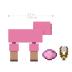 Mattel Minecraft Φιγούρα 8cm Dyed Sheep