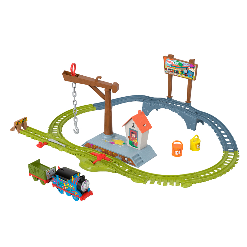 Fisher Price Thomas The Train Τόμας Το Τρενάκι Πίστα Χρωμάτων HTN34