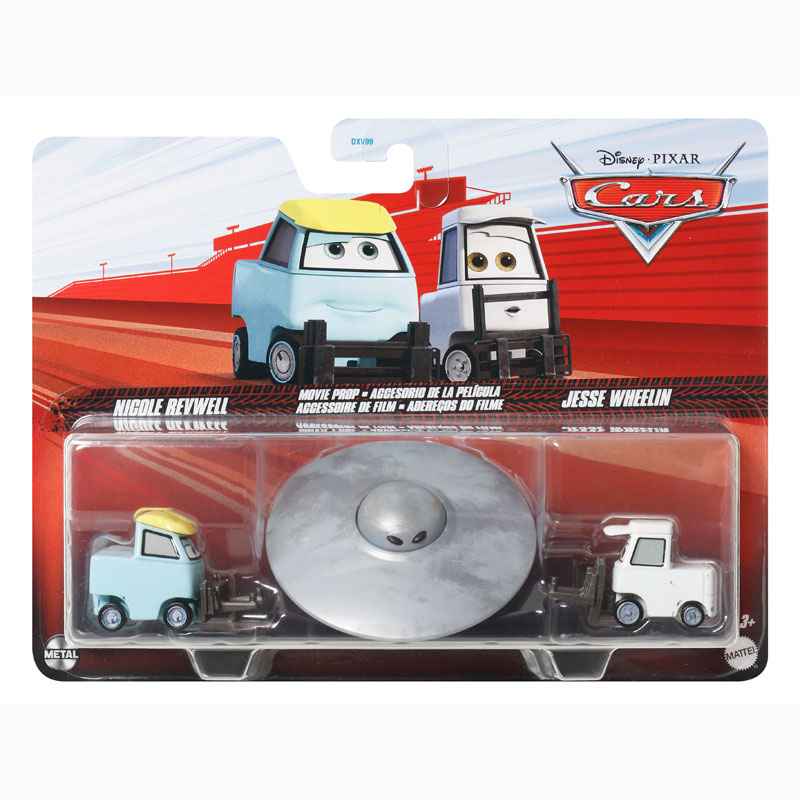 Mattel Cars Αυτοκινητάκια - Nicole Revwell & Movie Prop & Jessie Wheelin