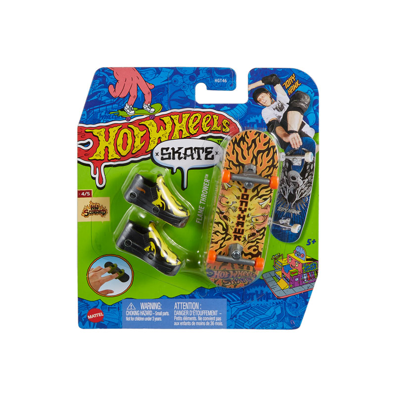 Mattel Hot Wheels Skate & Παπούτσια Flame Thrower