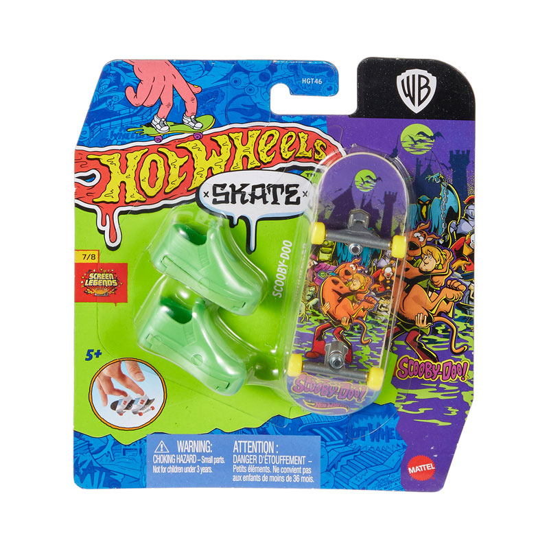 Mattel Hot Wheels Skate & Παπούτσια Scooby-Doo