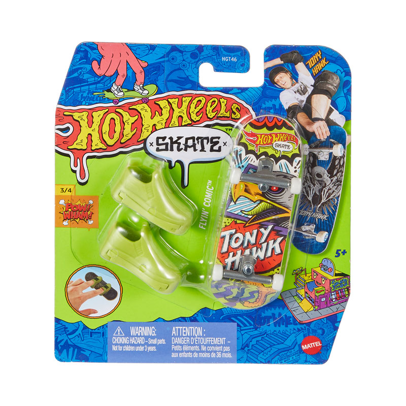 Mattel Hot Wheels Skate & Παπούτσια Flyin' Comic