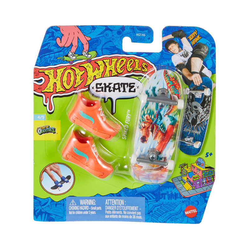Mattel Hot Wheels Skate & Παπούτσια Spiked Fury