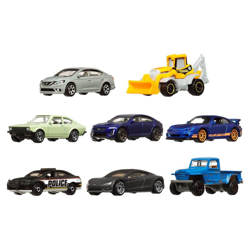 Matchbox Αυτοκινητάκια σετ των 8 HVR87/HVR81