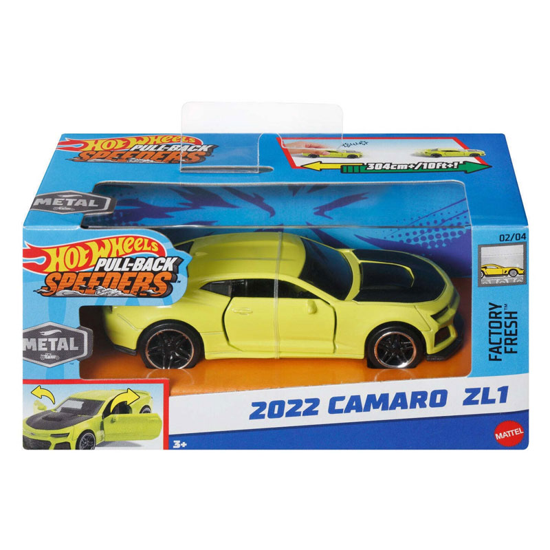 Mattel Hot Wheels Αυτοκινητάκι Pull Back Q 1:43 - 2022 Camaro ZL1