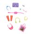 Mattel Barbie Αξεσουάρ Μόδας I Love The 80s  GWC28/HWV74