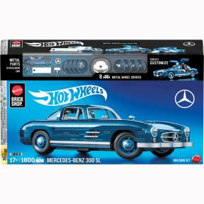 Mattel Brick Shop™ Hot Wheels Premium® Mercedez-Benz® 300SL HWW25