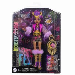 Mattel Κούκλα Monster High Monster Fest Clawdeen Wolf Fashion Doll HXH80