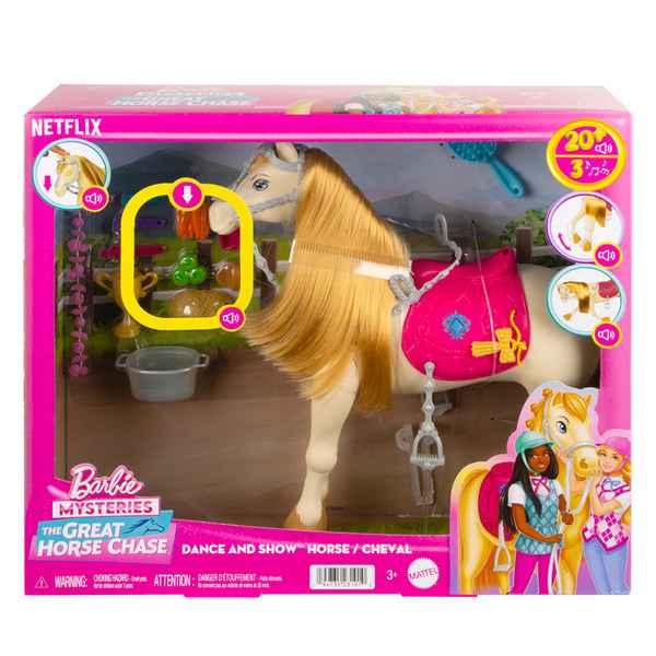 Mattel Barbie Mysteries The Great Horse - Barbie Άλογο HXJ42