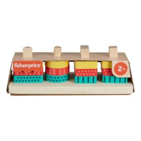 Fisher Price Wooden Shape Stacker Ξύλινα Σχήματα HXV05