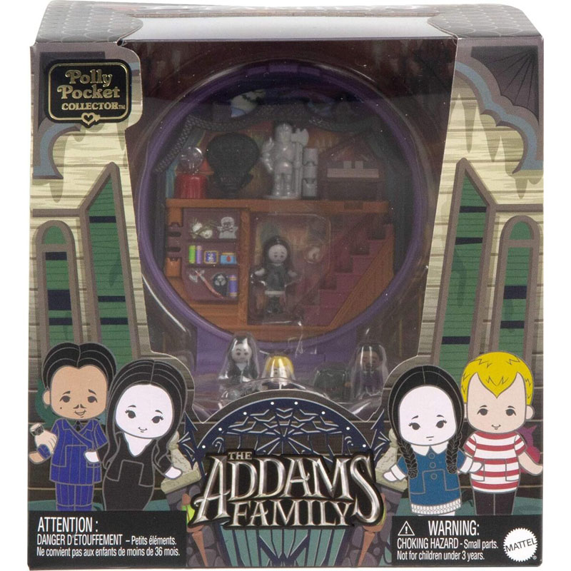 Mattel Polly Pocket Collector - The Addams Family Compact HXW25