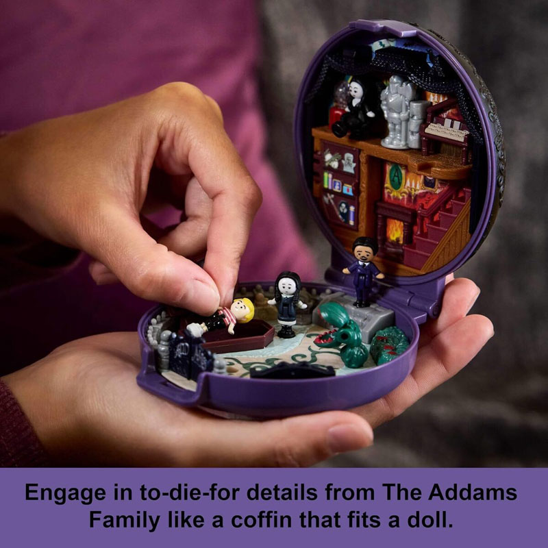 Mattel Polly Pocket Collector - The Addams Family Compact HXW25