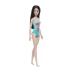 Mattel Barbie Beach Doll Κούκλα Με Tropical Blue Swimsuit