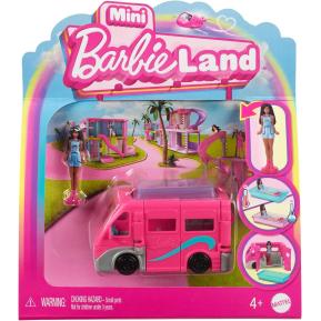 Mattel Barbie Mini Barbieland DreamCamper Color-Change & Mini Barbie Doll & Αξεσουάρ HYF39