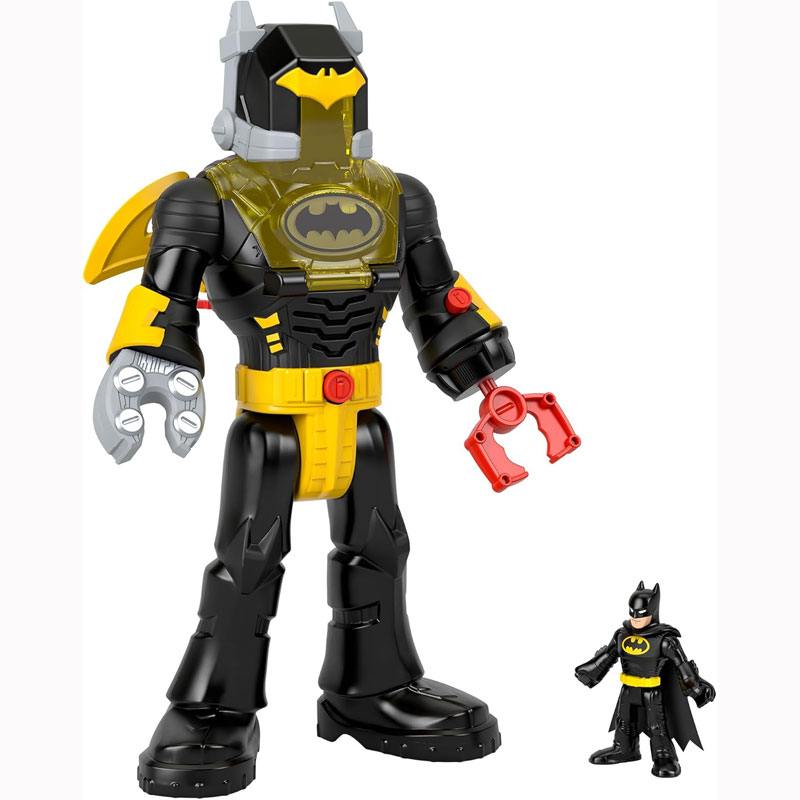 Mattel Imaginext® DC Super Friends™ Batman™ Insider 30cm με Φώτα & Ήχους HYG31