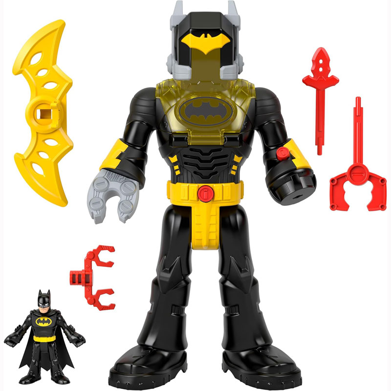 Mattel Imaginext® DC Super Friends™ Batman™ Insider 30cm με Φώτα & Ήχους HYG31