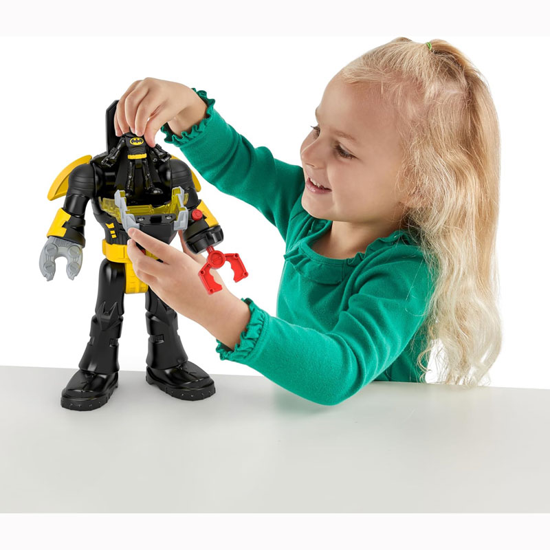 Mattel Imaginext® DC Super Friends™ Batman™ Insider 30cm με Φώτα & Ήχους HYG31