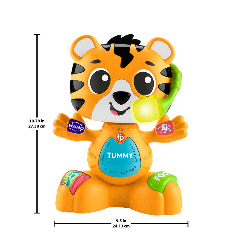 Λαμπάδα Fisher Price Link Squad Τίγρης ο Τραγουδιστούλης HYL08