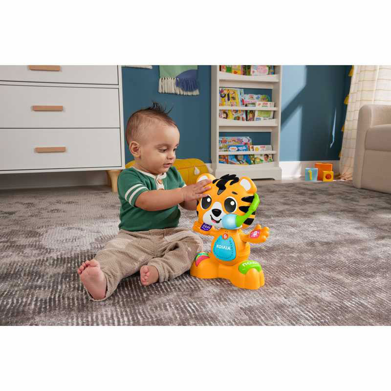 Λαμπάδα Fisher Price Link Squad Τίγρης ο Τραγουδιστούλης HYL08
