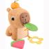 Fisher Price Sensimals Capybara Plush Μαλακό Καπιμπάρα Δραστηριοτήτων HYR54