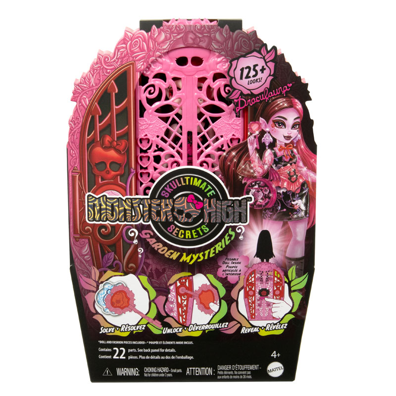 Mattel Κούκλες Monster High Skulltimate Secrets Midnight Garden Draculaura HYT72