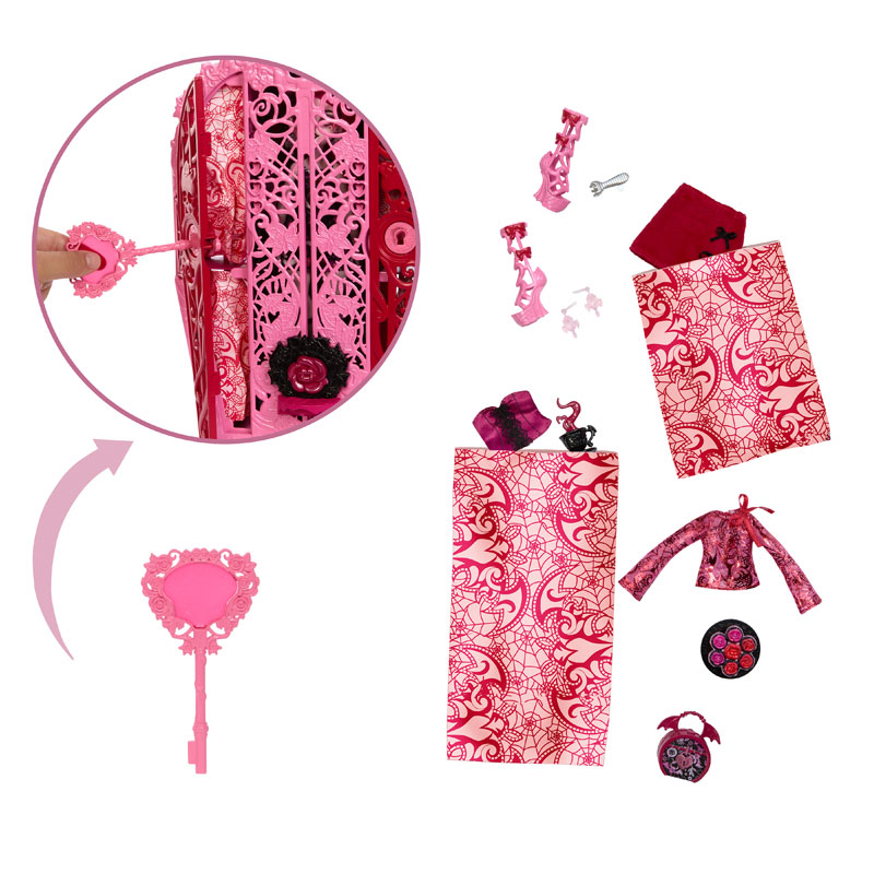 Mattel Κούκλες Monster High Skulltimate Secrets Midnight Garden Draculaura HYT72