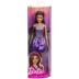 Mattel Barbie Fashionistas Doll Μωβ Φόρεμα #234  HYT92