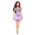 Mattel Barbie Fashionistas Doll Μωβ Φόρεμα #234  HYT92