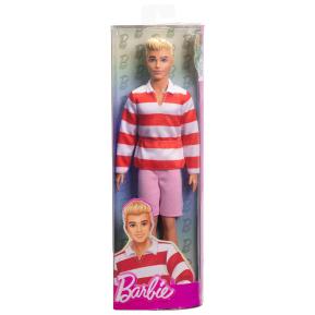 Mattel Ken® Doll Fashionistas M Ριγέ Μπλούζα & Ροζ Σορτς No241