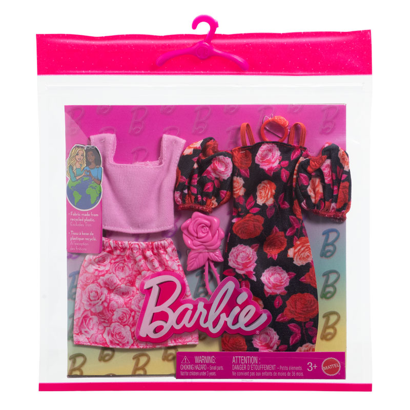 Mattel Barbie Μόδες H - Σετ Των 2 Rose Themed