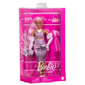 Mattel Barbie Deluxe Style Fashionistas Ροζ Μαλλιά HYV25