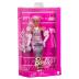 Mattel Barbie Deluxe Style Fashionistas Ροζ Μαλλιά HYV25