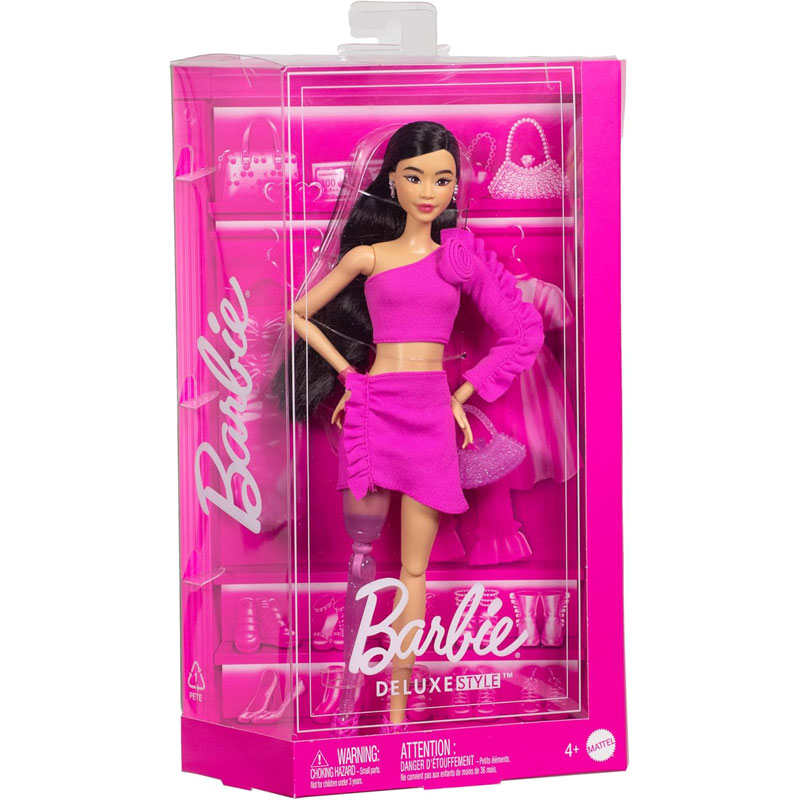 Mattel Barbie Deluxe Style Fashionistas Μελαχρινή HYV26