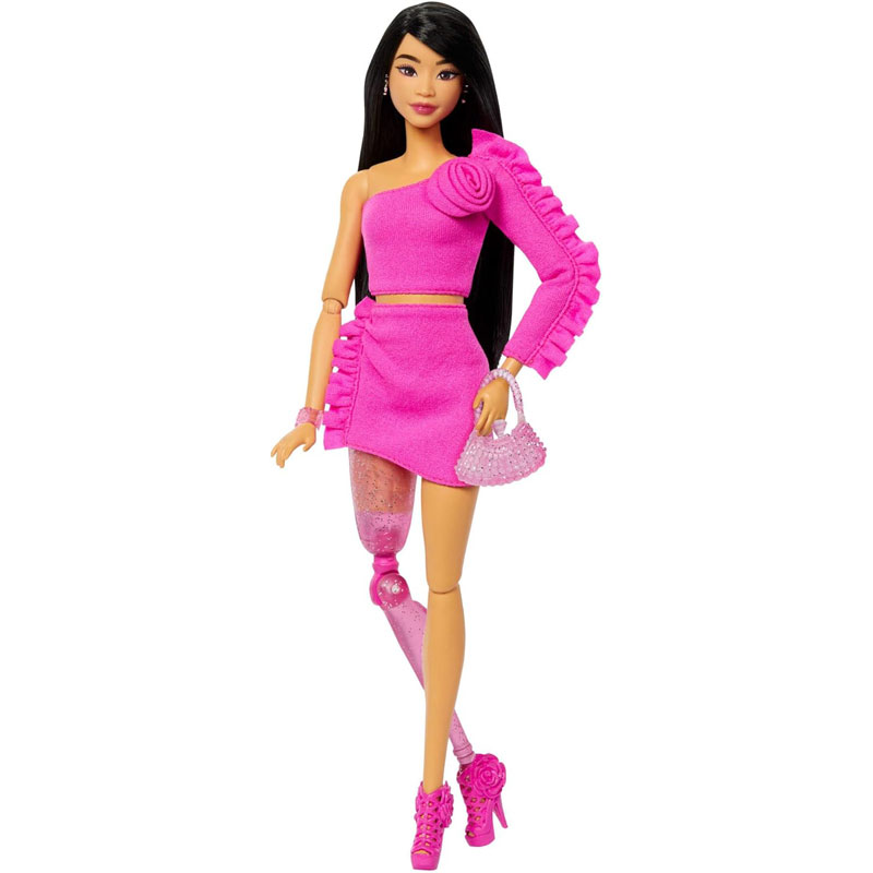 Mattel Barbie Deluxe Style Fashionistas Μελαχρινή HYV26