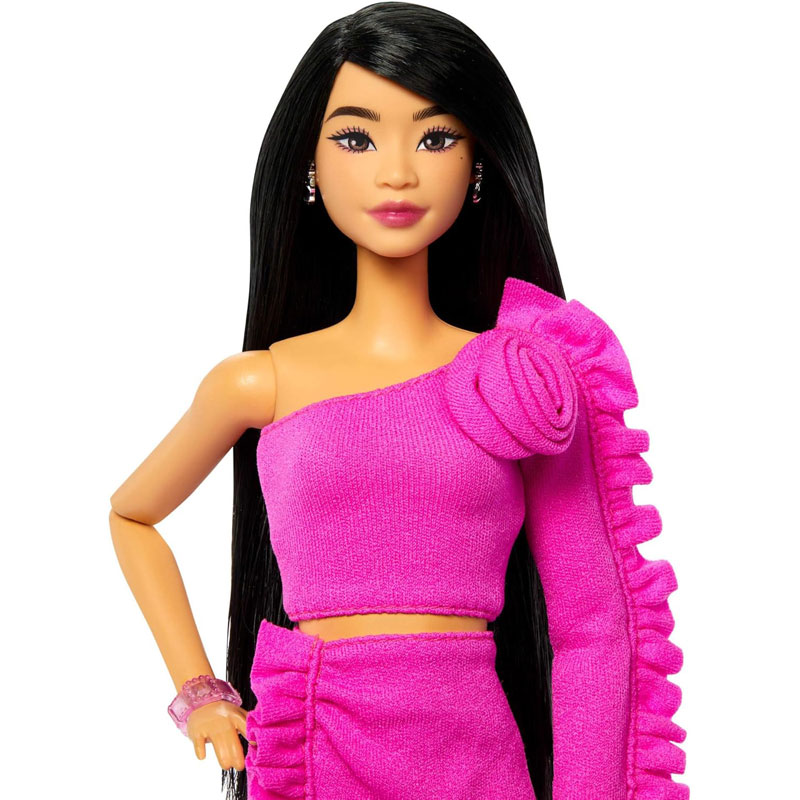 Mattel Barbie Deluxe Style Fashionistas Μελαχρινή HYV26