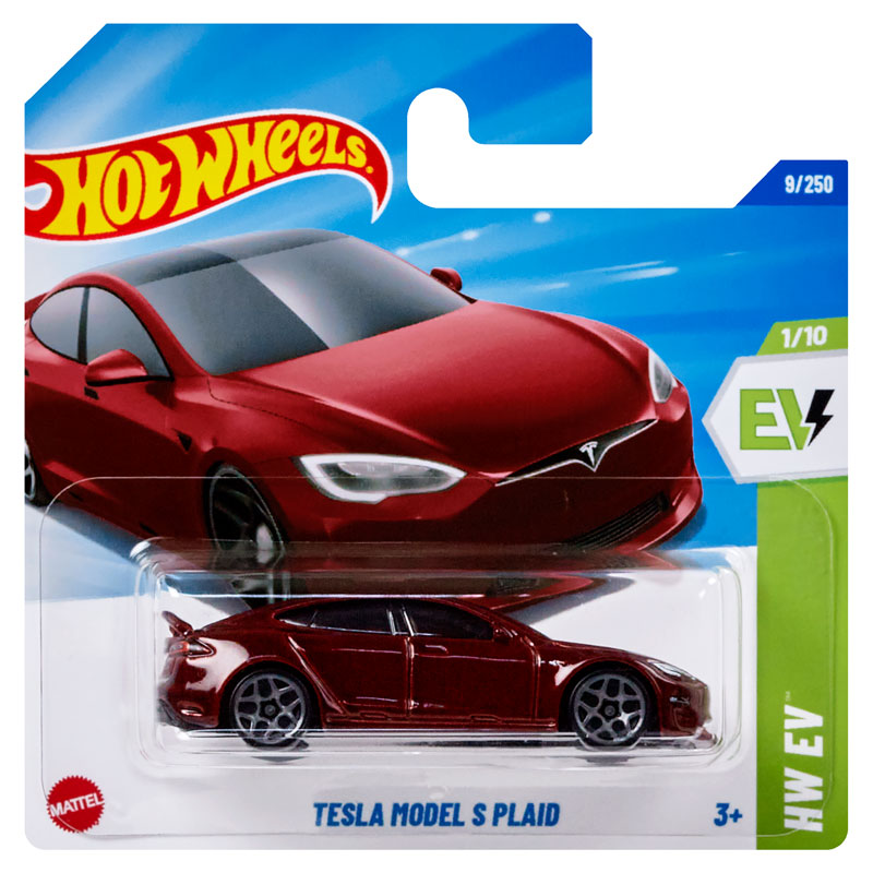 Mattel Hot Wheels Αυτοκινητάκι B Tesla Model S Plaid