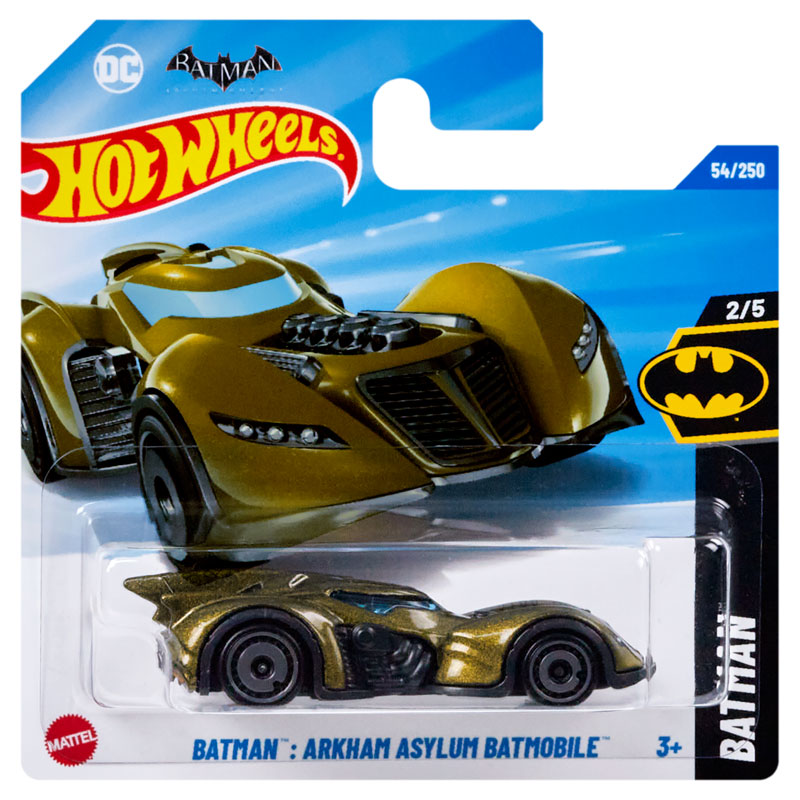 Mattel Hot Wheels D Αυτοκινητάκι Batman : Arkam Asylum Batmobile