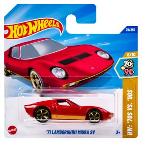 Mattel Hot Wheels D Αυτοκινητάκι '71 Lamborghini Miura SV