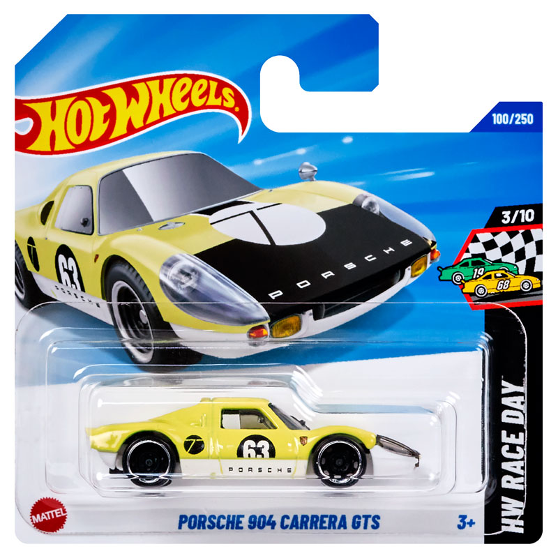 Mattel Hot Wheels D Αυτοκινητάκι Porsche 904 Carrera GTS