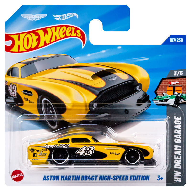 Mattel Hot Wheels E Αυτοκινητάκι Aston Martin DB4GT High-Speed Edition