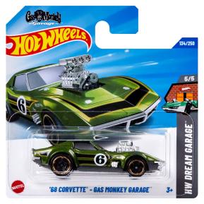 Mattel Hot Wheels F Αυτοκινητάκι '68 Corvette Gas Monkey Garage