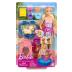Mattel Barbie Pool Party με Κουταβάκια JBF35