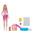 Mattel Barbie Pool Party με Κουταβάκια JBF35
