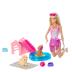 Mattel Barbie Pool Party με Κουταβάκια JBF35