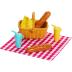 Mattel Barbie Family & Friends Playset Picnic-Themed Barbie & Chelsea JBF43