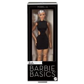Mattel Barbie Basics Little Black Dress Ξανθιά JBH71