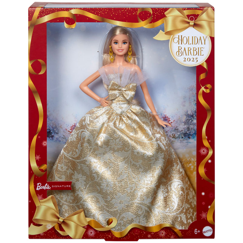Mattel Barbie Holiday Ξανθιά JBH95
