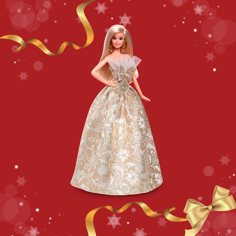 Mattel Barbie Holiday Ξανθιά JBH95